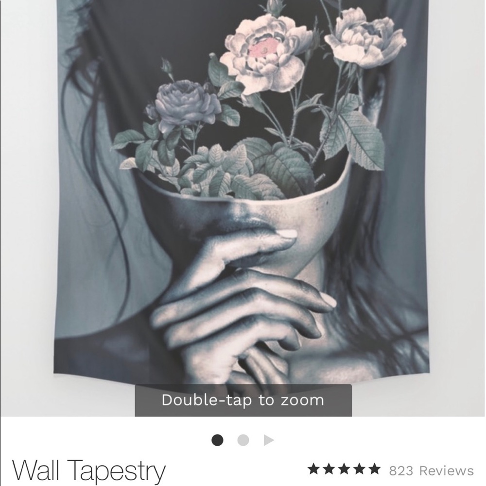 Wall tapestry 51" x 60"